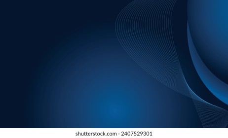 blue color abstract background.Dynamic shapes composition. Vector 