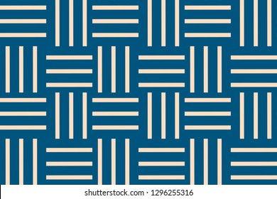 Blue color. Abstract Pattern Texture or Background. Vector seamless pattern