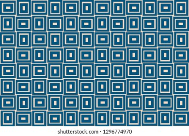 Blue color. Abstract Pattern Texture or Background. Vector seamless pattern