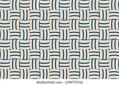 Blue color. Abstract Pattern Texture or Background. Vector seamless pattern