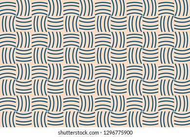 Blue color. Abstract Pattern Texture or Background. Vector seamless pattern