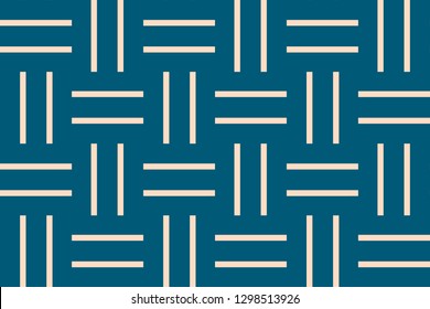 Blue color. Abstract Pattern Texture or Background. Vector seamless pattern