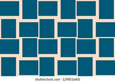 Blue color. Abstract Pattern Texture or Background. Vector seamless pattern