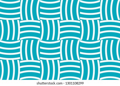 Blue color. Abstract Pattern Texture or Background. Vector seamless pattern