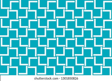 Blue color. Abstract Pattern Texture or Background. Vector seamless pattern