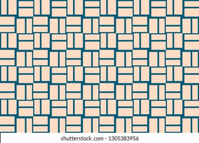 Blue color. Abstract Pattern Texture or Background. Vector seamless pattern