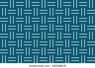 Blue color. Abstract Pattern Texture or Background. Vector seamless pattern