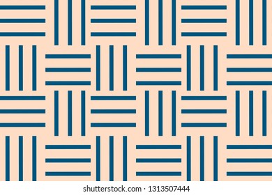 Blue color. Abstract Pattern Texture or Background. Vector seamless pattern