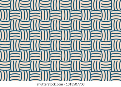 Blue color. Abstract Pattern Texture or Background. Vector seamless pattern