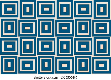 Blue color. Abstract Pattern Texture or Background. Vector seamless pattern