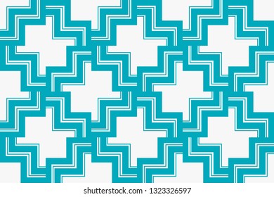 Blue color. Abstract Pattern Texture for Background. Vector seamless pattern