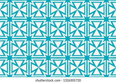 Blue color. Abstract Pattern Texture for Background. Vector seamless pattern