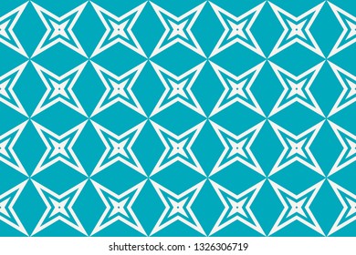Blue color. Abstract Pattern Texture for Background. Vector seamless pattern