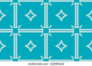 Blue color. Abstract Pattern Texture for Background. Vector seamless pattern