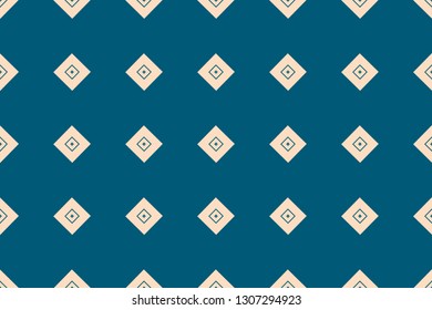 Blue color. abstract seamless geometric pattern. for wallpapers, web page background, surface textures, Image for advertising booklets, banners. Vector illustration