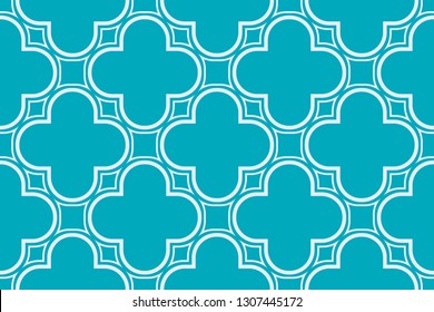 Blue color. abstract seamless geometric pattern. for wallpapers, web page background, surface textures, Image for advertising booklets, banners. Vector illustration