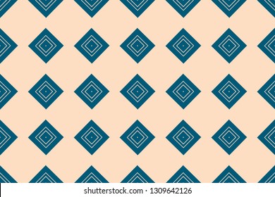 Blue color. abstract seamless geometric pattern. for wallpapers, web page background, surface textures, Image for advertising booklets, banners. Vector illustration