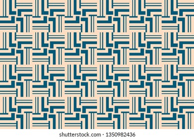 Blue color. abstract seamless geometric pattern. for wallpapers, web page background, surface textures, Image for advertising booklets, banners. Vector illustration