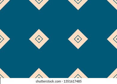 Blue color. abstract seamless geometric pattern. for wallpapers, web page background, surface textures, Image for advertising booklets, banners. Vector illustration