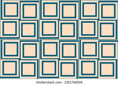 Blue color. abstract seamless geometric pattern. for wallpapers, web page background, surface textures, Image for advertising booklets, banners. Vector illustration