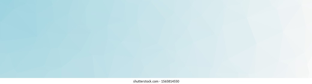 Blue Color Abstract trianglify Generative Art background illustration
