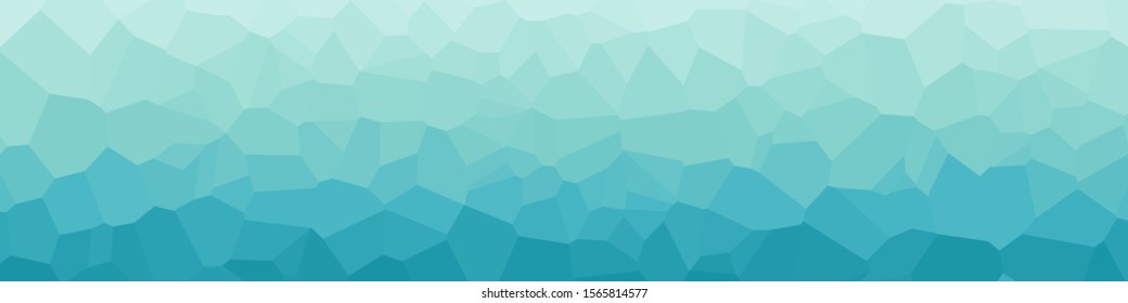 Blue Color Abstract trianglify Generative Art background illustration