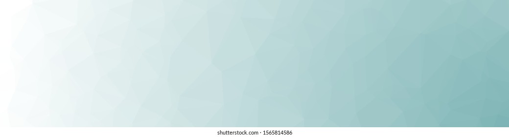Blue Color Abstract trianglify Generative Art background illustration
