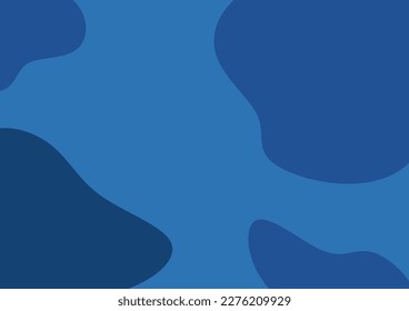 blue color abstract vector background