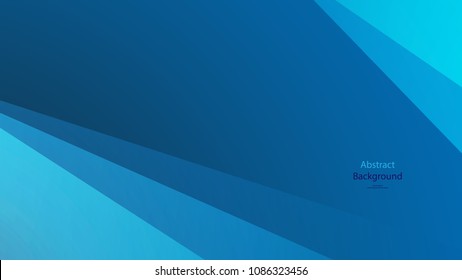 Blue color background abstract art vector