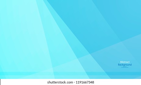 Blue color background abstract art vector 