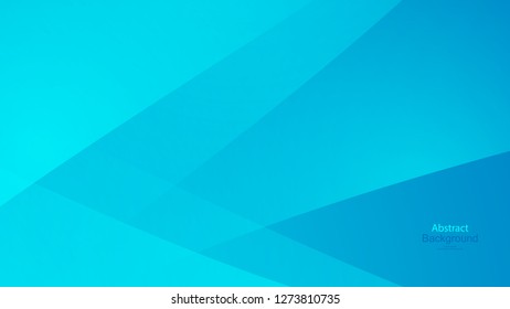 Blue color background abstract art vector 