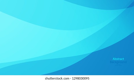 Blue color background abstract art vector