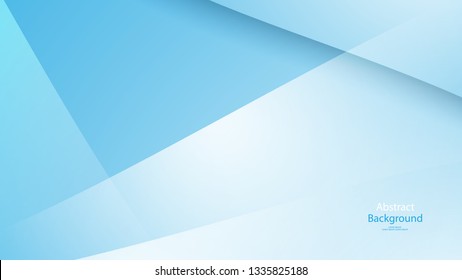 Blue color background abstract art vector 