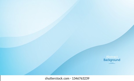 Blue color background abstract art vector 
