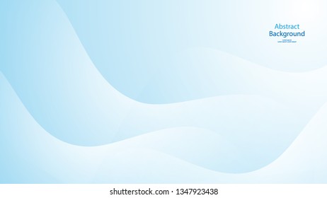 Blue color background abstract art vector 
