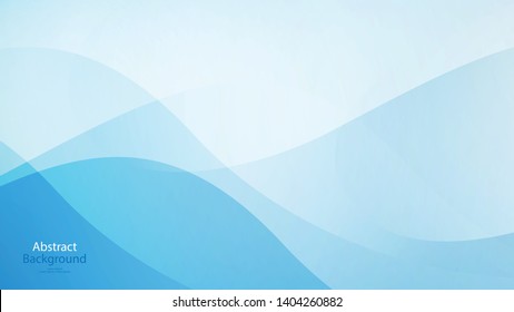 Blue color background abstract art vector 