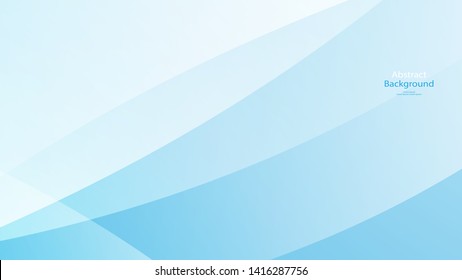 Blue color background abstract art vector