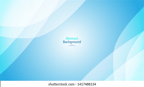 Blue color background abstract art vector