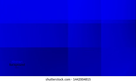 Blue color background abstract art vector 