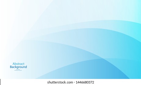 Blue color background abstract art vector 