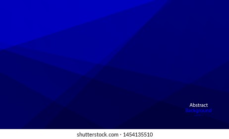 Blue color background abstract art vector