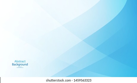 Blue color background abstract art vector 