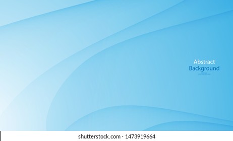 Blue color background abstract art vector