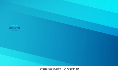 Blue color background abstract art vector 