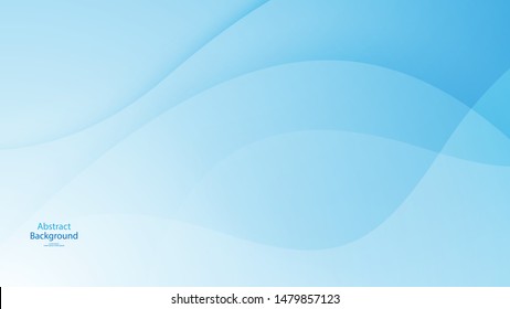 Blue color background abstract art vector 