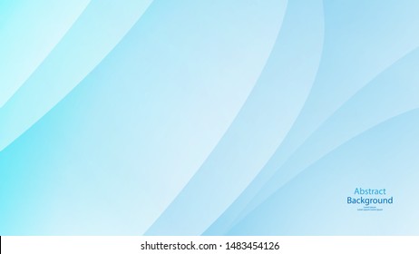 Blue color background abstract art vector