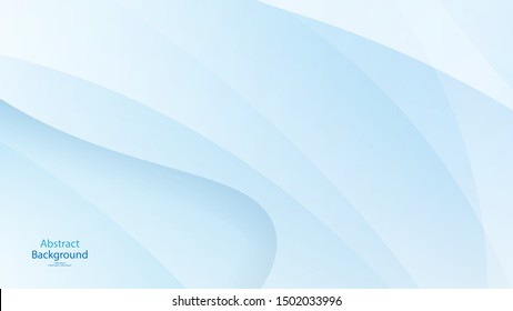 Blue color background abstract art vector 