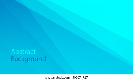 Blue color background abstract art vector