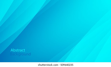 Blue color background abstract art vector