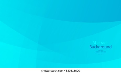 Blue color background abstract art vector 